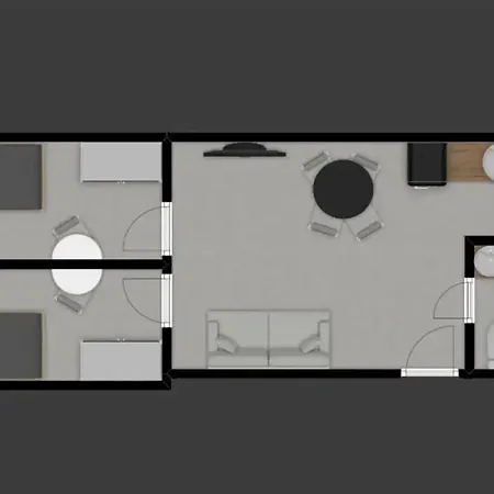 Apartmán Ap Luminous Silver-2Br Dla 6-Kazimierz